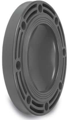 Afbeeldingen van VDL Blindflens PVC-U type B grijs 50MM DN40 PN10