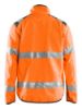 Afbeeldingen van BLÅKLÄDER Softshell jack 4877 High Vis oranje/medium grijs XL