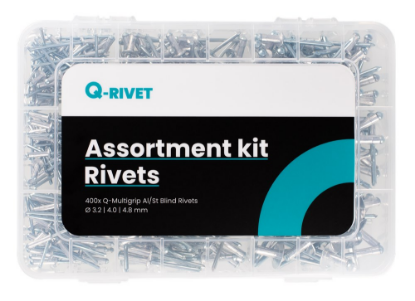 Afbeeldingen van Popnagelset Q-Multigrip 3,2/4,0/4,8MM 400x