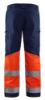 Afbeeldingen van BLÅKLÄDER Werkbroek met stretch 1551 marineblauw/High Vis oranje D96