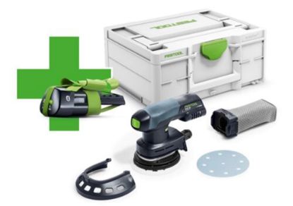Afbeeldingen van FESTOOL Accu excenterschuurmachine ETSC125-Basic-ERGO 18V 3,1Ah in systainer