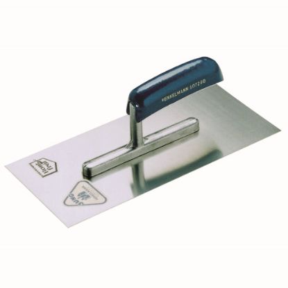 Afbeeldingen van JUNG Plakspaan RVS 280X130MM gebogen grip