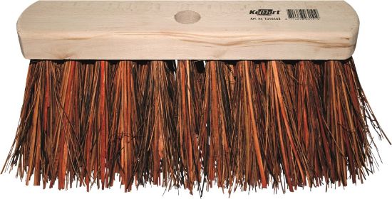 Afbeeldingen van KELFORT Straatbezem blank plat hout bassine/stalks 290MM