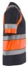 Afbeeldingen van BLÅKLÄDER T-shirt 3421 medium grijs/High Vis oranje XL
