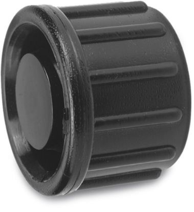 Afbeeldingen van VDL Eindkap PP zwart 16MM knel