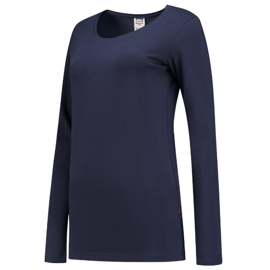 Afbeeldingen van TRICORP T-shirt met lange mouwen dames 101010 inkt XS