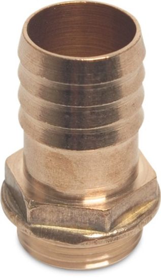 Afbeeldingen van PROFEC Slangtule messing ⅜"X8MM buitendraad/slangtule 30bar