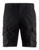 Afbeeldingen van BLÅKLÄDER Short industrie met stretch 1446 zwart C60