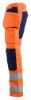 Afbeeldingen van BLÅKLÄDER Werkbroek met stretch 1552 High Vis oranje/marineblauw D128