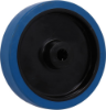 Afbeeldingen van KELFORT Wiel blauw rubber rollager en velg 200MM