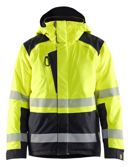 Afbeeldingen van BLÅKLÄDER Winterjas 4455 High Vis geel/zwart M