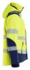 Afbeeldingen van BLÅKLÄDER Softshell winterjas lichtgewicht 4400 High Vis geel/marineblauw L