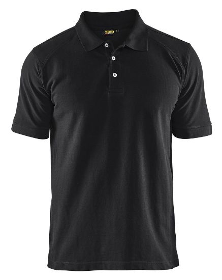 Afbeeldingen van BLÅKLÄDER Poloshirt piqué 3324 zwart L