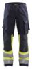 Afbeeldingen van BLÅKLÄDER Werkbroek Multinorm dames Inherent met stretch 7187 marineblauw/High Vis geel C44