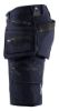 Afbeeldingen van BLÅKLÄDER Short met 4-weg stretch X1900 1988 donker marineblauw/zwart C58