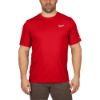 Afbeeldingen van MILWAUKEE T-Shirt warm weather WWSSRD rood M
