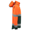 Afbeeldingen van TRICORP Softshell ISO20471 bi-colour 403007 fluor oranje/groen S
