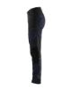 Afbeeldingen van BLÅKLÄDER Werkbroek service dames met stretch 7166 donker marineblauw/zwart D23