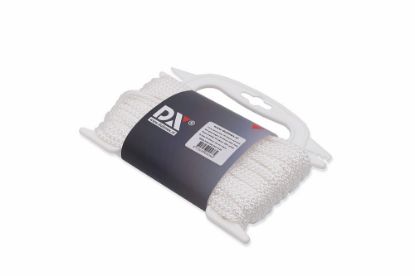 Afbeeldingen van Touw gevlochten PP wit 10MM handhouder 10M