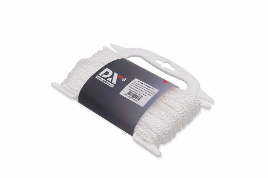 Afbeeldingen van Jaloeziekoord gevlochten PA 2,6MM wit 20M