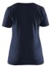 Afbeeldingen van BLÅKLÄDER T-shirt dames bi-colour 3479 donker marineblauw/High Vis geel 3XL