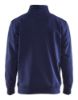 Afbeeldingen van BLÅKLÄDER Sweater bi-colour met halve rits 3353 marineblauw/High Vis geel 2XL