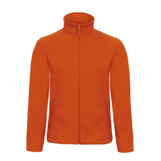 Afbeeldingen van B&C Fleece jas ID.501 5FUI50 pompoen oranje M