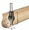 Afbeeldingen van FESTOOL Groeffrees HW schacht 12MM R20,5/16 32X57MM
