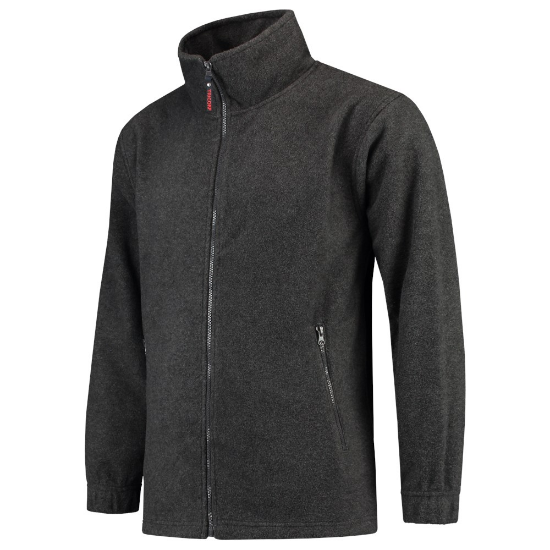Afbeeldingen van TRICORP Sweatvest fleece 301002 antraciet melange XS