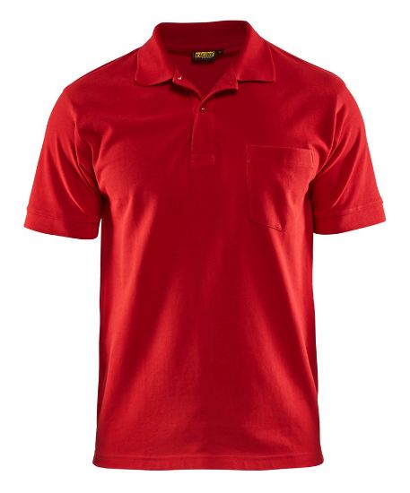 Afbeeldingen van BLÅKLÄDER Polo piqué 3305 rood L