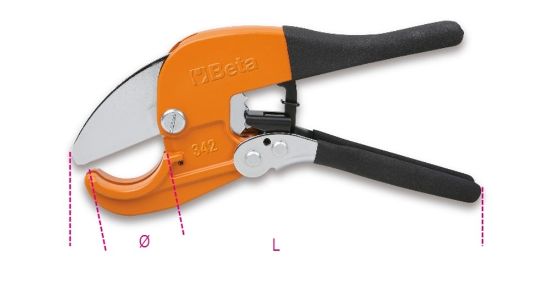 Afbeeldingen van BETA Pijpsnijder ratel 342