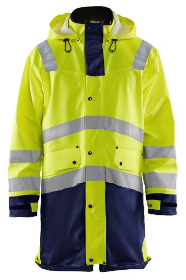 Afbeeldingen van BLÅKLÄDER Regenjas LEVEL 3 4326 High Vis geel/marineblauw XL