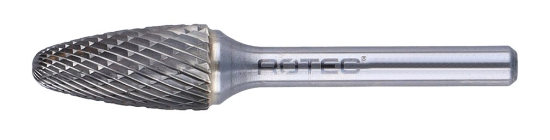 Afbeeldingen van ROTEC Stiftfrees HM OPTI model FZ6 kruisvertand 12,7X25X70X6MM 