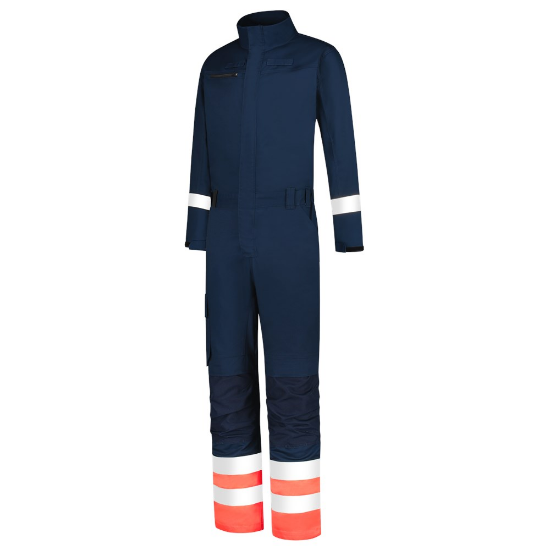 Afbeeldingen van TRICORP Overall High Vis 753010 inkt/fluor rood 62