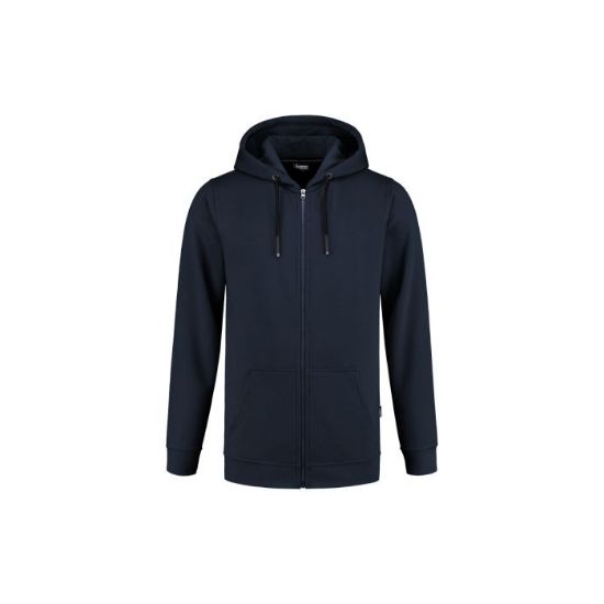 Afbeeldingen van Hoodie met rits Sweeny 14003 dark navy 3XL