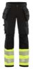 Afbeeldingen van BLÅKLÄDER Werkbroek met 4-weg stretch dames 7193 zwart/High Vis geel C48