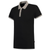 Afbeeldingen van TRICORP Poloshirt bi-colour Slim-Fit 201002 zwart/grijs S