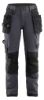 Afbeeldingen van BLÅKLÄDER Werkbroek dames met 4-weg stretch 7121 medium grijs/zwart D23