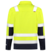 Afbeeldingen van TRICORP Werkjas Multinorm bi-colour 403015 fluor geel/inkt 5XL