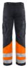 Afbeeldingen van BLÅKLÄDER Werkbroek 1564 medium grijs/High Vis oranje C60