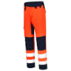 Afbeeldingen van TRICORP Werkbroek High Vis bi-colour 503011 fluor oranje/inkt 45