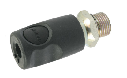 Afbeeldingen van Verloopkoppeling G¼" buitendraad ISO6150C