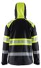 Afbeeldingen van BLÅKLÄDER Softshell jack 4494 zwart/High Vis geel M