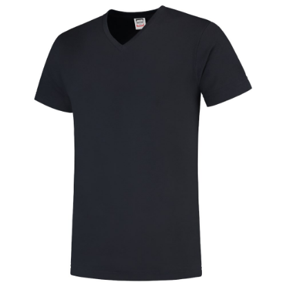 Afbeeldingen van TRICORP T-shirt V-hals Slim-Fit 101005 navy XL