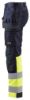 Afbeeldingen van BLÅKLÄDER Werkbroek Multinorm Inherent met stretch 1487 marineblauw/High Vis geel C48