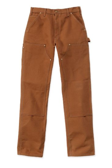 Afbeeldingen van CARHARTT Werkbroek dubbele voorkant B01 106679 bruin W42/L32