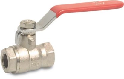 Afbeeldingen van PROFEC Kogelkraan type 100 messing vernikkeld 1.¼" binnendraad 25bar