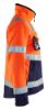 Afbeeldingen van BLÅKLÄDER Softshell jack 4900 High Vis oranje/marineblauw L