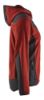 Afbeeldingen van BLÅKLÄDER Gebreid jack dames met softshell 5941 gebrand rood/zwart L