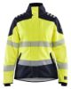 Afbeeldingen van BLÅKLÄDER Softshell jack Multinorm dames 4448 High Vis geel/marineblauw 2XL
